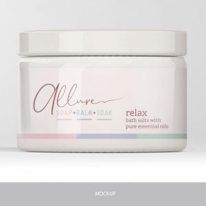 cosmetic skincare label design