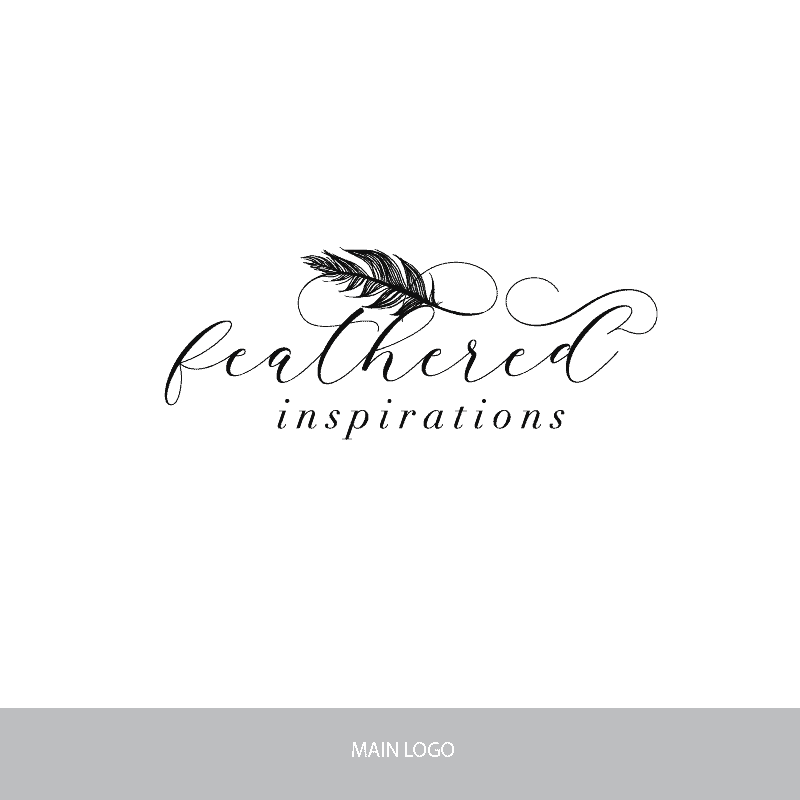 Feathers Homewares Retail Logo • Brandifex • Business Logo Design Package