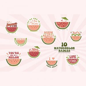 watermelon logo design