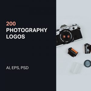 photographer logo design bundle